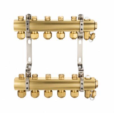 China Modern Factory 2-8 Way Wholesale Brass Water Manifolds for sale