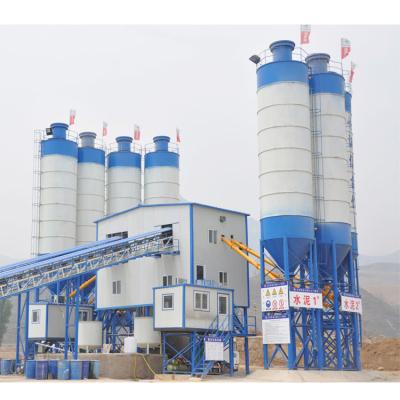 China Building material shops concrete silo 90m3 batch plant meka batch plant prepared cement for sale