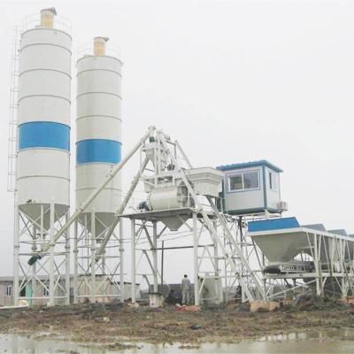 China HZS25 South Africa Construction Industry Mini Concrete Batching Mixing Plant for sale