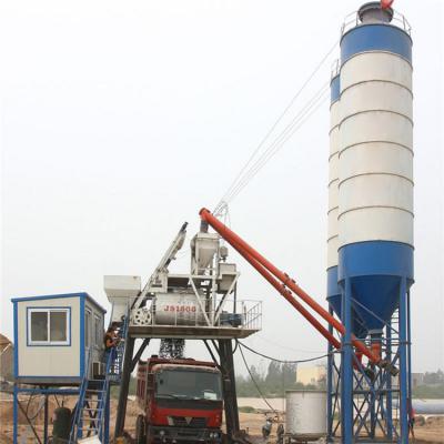 China Construction industry universal ready mix concrete plant wet batching mobile batching plant for sale for sale