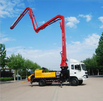 China Building Material Shops Refurbished Truck Pump Used Putzmeister Concrete Boom Pump for sale