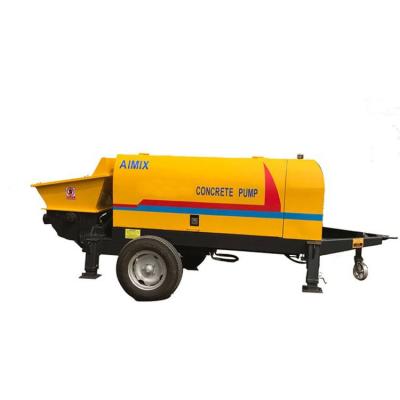 China Factory New Mini Trailer Concrete Pump Prepared Concrete Gasoline Price for sale