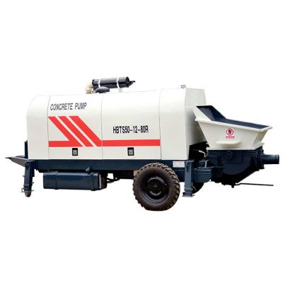 China Construction Areas 50m3/h Concrete Pump Truck Small Capacity Concrete Pump Cost For Sale for sale