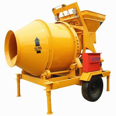 China Construction Site Excellent Price JZC500 Diesel Concrete Mixer With Hydraulic Engine Diesel Concrete Mixer for sale