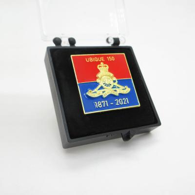 China Wholesale Europe Custom Pins Soft Hard Enamel Lapel Clear Acrylic Gift Box Pin Badge for sale