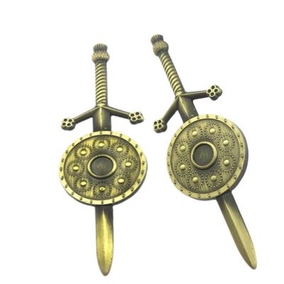 China Europe Custom Sword Pin Metal Manufacture Custom Button Logo Metal Lapel Pin Hard Soft Enamel Custom Scarf Lapel Pin Brooches for sale