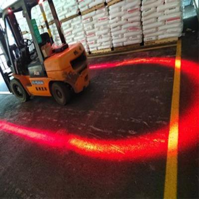 China Ultra Durable LED12-80V Forklift Warning Light Arc Beam Safety Chain Light Arc Type for sale