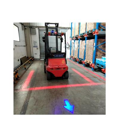 China LED Manufacturers Supply Safety Range Forklift 6w Warning Lights Arrow Type Lights Engineering Vehicles Point for sale