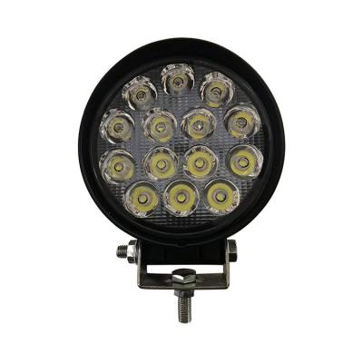 China Hot Sale 12V-80V 42W Truck Tractor Forklift Warning Light Astigmatism Spotlight LED Work Spot Light for sale