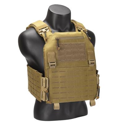 China Combat vest/tactical vest training vests 1000D Dylon chaleco de tactico weight gaf vest police molle vest tactical military carrier adjustable size plate for sale