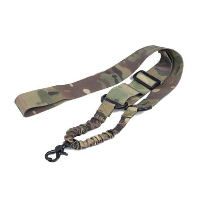 China Outdoor Sport Travel Raising Nylon Camping GAF Gun Launches Adjustable Outdoor Cheap Single Change Double Points Hunting Rifle Gun Sling for sale