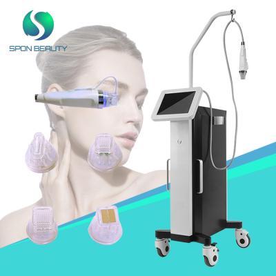 China Wrinkle Remover RF Lifting Skin Tightening Fractional Face Lifting Gold RF Microneedling Machine for sale