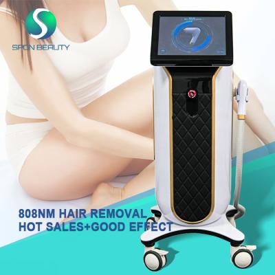 China Pigment removal newest epilatore diodo 808 permanent hair removal laser machine for sale