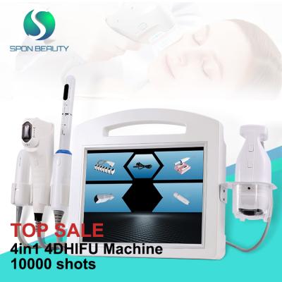 China Skin tighten 4d hifu machine 2 in 1 hifu body ultrasould portable hifu machine vaginal for sale