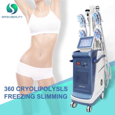 China Weight Loss Double Chin Cryo Fat Freezing 5 Handles Liposuction Cryolipolysis Machine 360 ​​Cryolipolysis Machine for sale