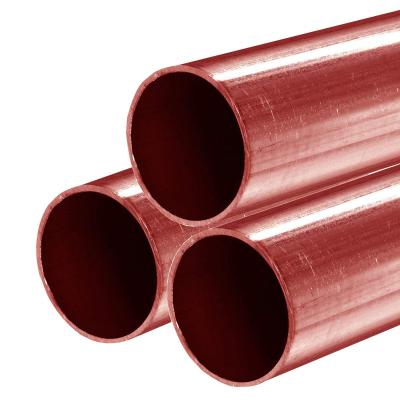 China C11000 Refrigerator Copper Tube 99.99 Red Seamless Copper Pipes Air Condition Or Hot Sale for sale