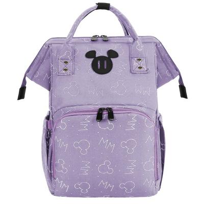 China With USB 2023 female new mom bag backpack for mother and baby mom bag quenching version of custom large diaper bag for sale