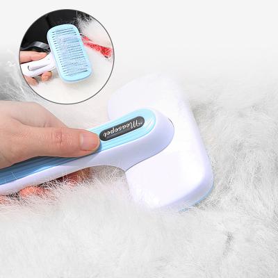 China Stocked new automatic hair removal comb for pets is a one-click hair removal needle for pets for sale