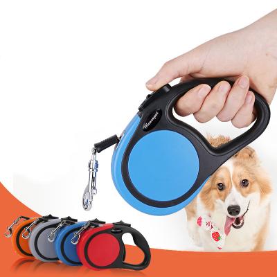 China Automatic Retractable Stored Pet Dog Leash Lead Manufacturer Multicolor Lead Leash Automatic Retractable Leash for sale