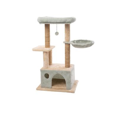 China Multi-function Stored Cat Nest Multi-layer Pet Rack Crawling Cat Toy for sale