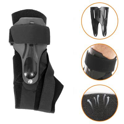 China Sports Users Adjustable Detachable Ankle Brace For Running Exercise Support Basketball Ankle Support Injury Recovery Effective Brace For Men for sale