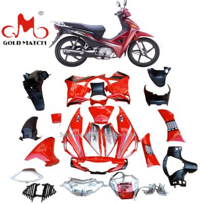 China ABS Plastic Color 24pcs Paintable Motorcycle Spare Parts And Accessories For KTM110 Motorbikes Scooters Body Kits for sale