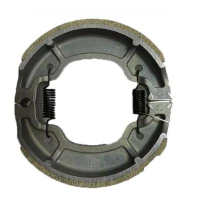 China Wholesale Custom Cheap ADC12 Half-metal / Semi Metal Non Asbestos China Motorcycle Brake Shoe for sale