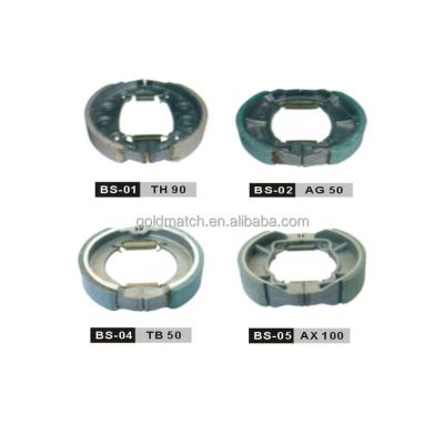 China Different Kinds Of Semi-Metallic Motorcycle Brake Shoe Series Motorcycle Spare Parts for sale