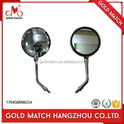 China Good Design Bluetooth Convex Rear View Flame Chrome Billet Mirror Motor for sale