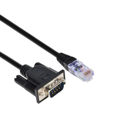 China 2021 COMPUTER Hot Sales Male VGA Cable DB9 Pin RS232 To Extended Rj45 8P8C Ethernet Cable CE And RoHS Certification for sale