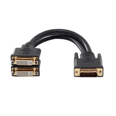 China COMPUTER DMS 59 Male to Dual DVI Female Cable I DMS59 Connect two DVI monitors cable to your DMS equipped graphics card. for sale