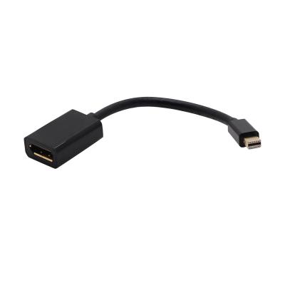 China Multimedia V1.2 Mini Display Port To Display Port Cable Male To Female Support 4K 15.2CM for sale