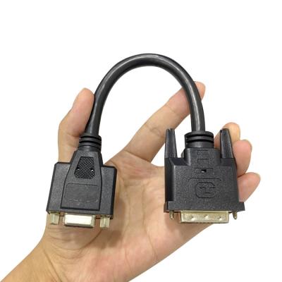 China COMPUTER 15 D-sub Pin High Density VGA Female to DVI Male Adapter 24+1Converter DVI-I VGA to DVI Cable Adapter for sale