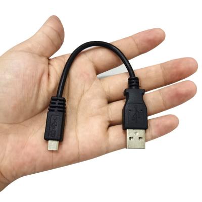 China ABS Mini USB Type A To Micro USB B Cable Mini USB Data Cable Adapter Black For Laptop Android Phone for sale