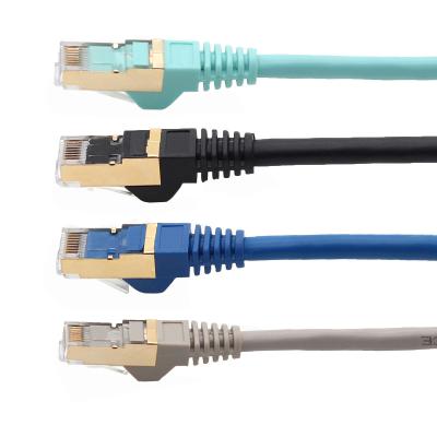 China Professional PVC Manufacturer Lan Cable RJ45 Connector To RJ45 Cat6a Ethernet Network Cat6a Cable With Length Color Customized Logo for sale