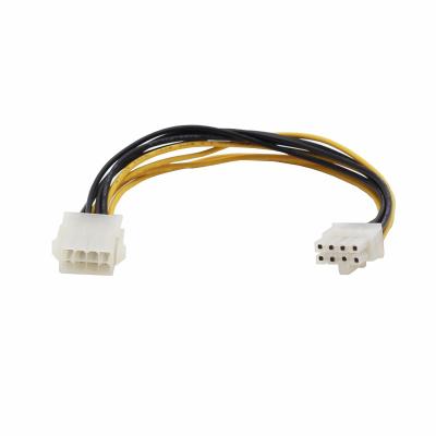 China 2021 Hot Sales COMPUTER Manufacturer Price Popular Wire Harness Extend Power Supply Cable EPS 8 Pin for sale