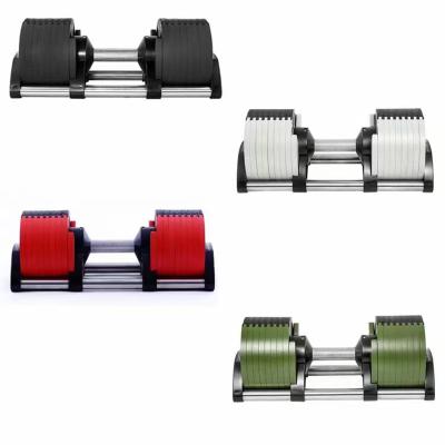 China Universal Equipment Factory Wholesale Fitness Gym Equipment Weighs Adjustable Dumbbell 20kg 24kg 32kg 36kgCast Iron Dumbbel for sale