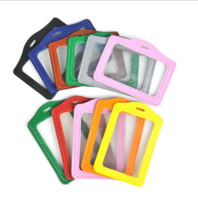 China Factory Price Colorful Leather Passport Holder forProtection Wear-resistant Leather Card RC-015 for sale