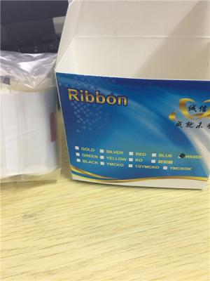 China Compatible NEW ribbon For Zebra P330i white color ribbon for sale