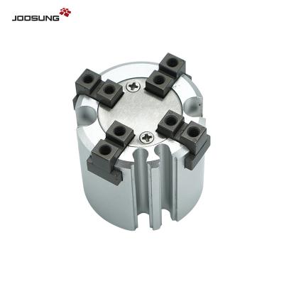 China Material of Construction Shops Advantages of MHS4-50D Four-jaw Chuck Fingerr Pneumatic Clamp Big Width SMC Pneumatic Cylinder Clamping Type for sale