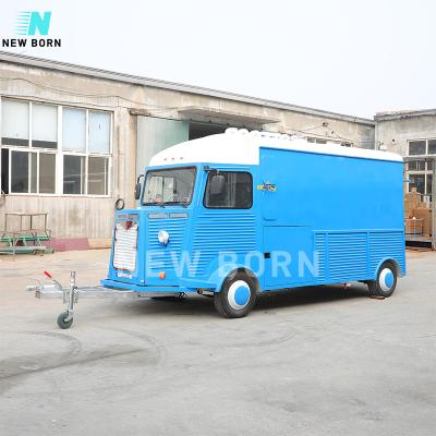 China Fast Electric Chinese Coffee Carting Modern Towable QD Food Truck Cart NEWBORN High Quality Movable Mobile Food Trailer Truck Food Cart For Sale USA for sale