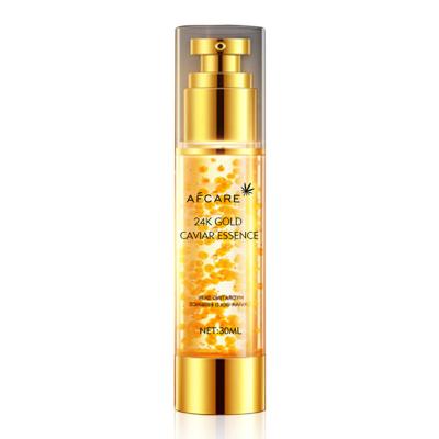 China Anti-wrinkle private label OEM AFCARE face skin care serum whitening caviar 24k gold essence for sale