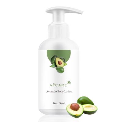 China OEM Wholesale Custom Private Label Afcare Organic Body Cream Lightening Avocado Skin Moisturizer Whitening Body Lotion for sale