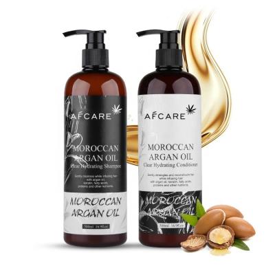 China Anti-Dandruff Private Label China Factory Afcare Sulfate Free Vegan Natural Organic Argan Oil Shampoo And Conditioner for sale