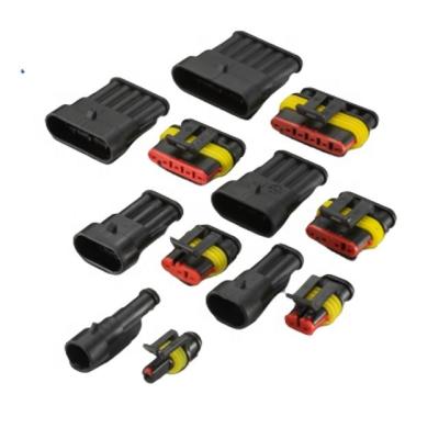 China Waterproof Meishuo Automotive Qvp 1.5/1.8/2.0/2.2 Series Car Male And Female 2 3 4 Pin Terminals Automotive Connector for sale