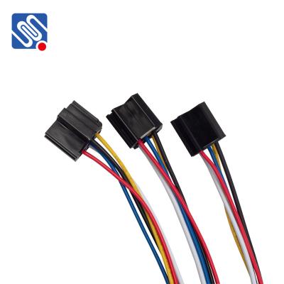 China Automobile Meishuo MSC Relay Socket Auto Plastic Cable 12V 40A 60A 4pins 5pin Wiring Wire Harness Customized Cable for sale