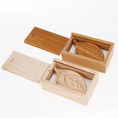 China Leaf 2.0 Bamboo Leaf 2.0 Box Packged Leaf 3.0 Drives USB Wooden Flash Shape USB Memory Stick 3 Leaf Shape USB Memory Flash Stick, 0 USB drives for sale