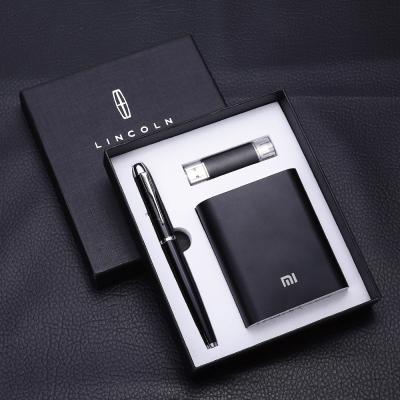 China 8Gb Usb Pen Power Bank 10000 Mah Office Accessories Gift Set of Usb Pen Power Bank 10000 Mah Office Accessories Gift Set 8Gb for sale