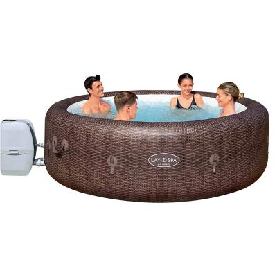 China Contemporary HOT SALE BESTWAY LAY Z SPA AIRJET MASSAGE LED ST MORITZ HOT TUBE INFLATABLE MODEL 5-7 PERSON for sale