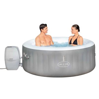 China Contemporary HOT SALE BESTWAY LAY Z SPA AIRJET MASSAGE LED ST LUCIA INFLATABLE HOT TUBE MODEL 2-3 PERSON for sale